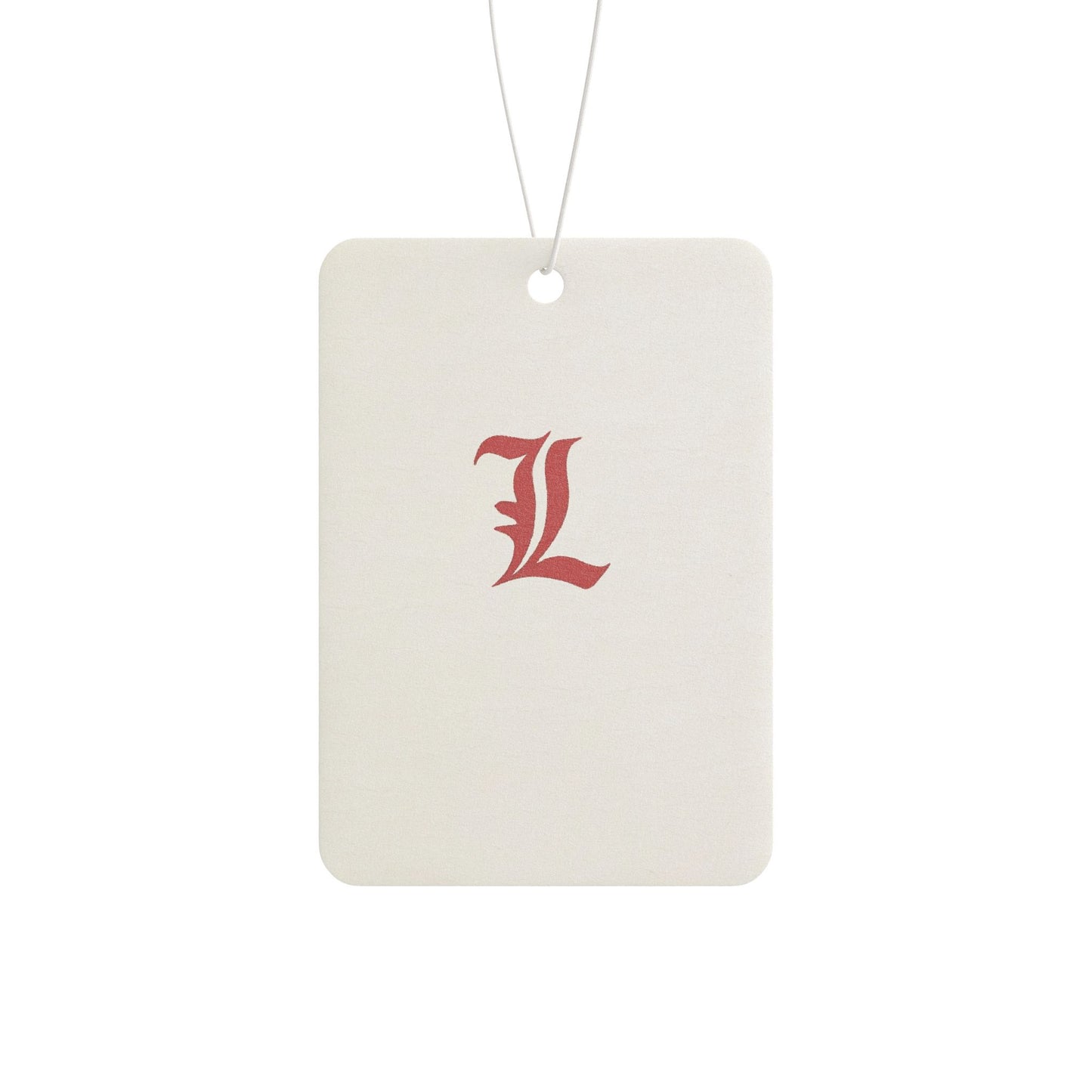 Stylish Car Air Freshener - Red Letter L Charm, Auto Aroma Enhancer, Car Decor Gift, Road Trip Essentials, Personalized Car Accessory
