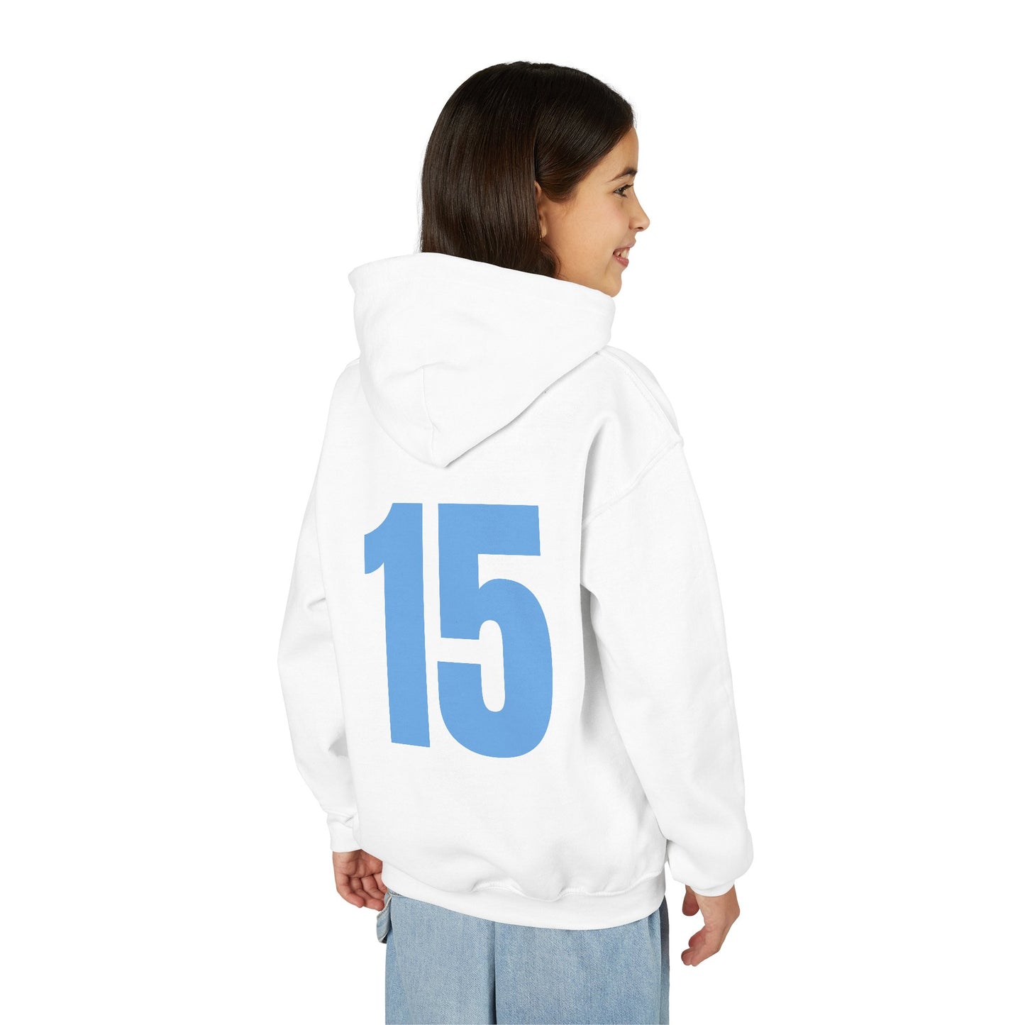 Kids Lady Blast Pull Over Hoody - Youth Heavy Blend Hooded Sweatshirt, Girls Graphic Sweatshirt, Children's Hoodie, Kids Pullover Top, Girl