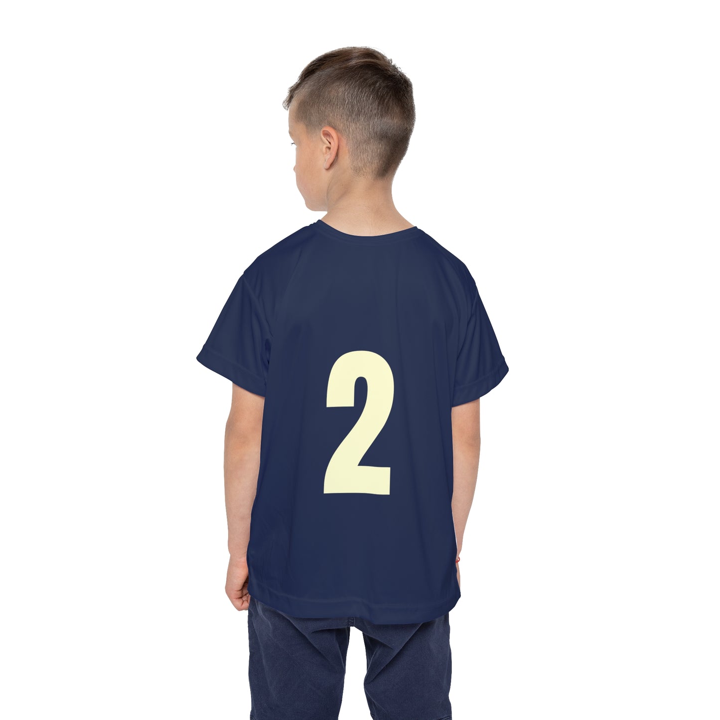 # 2 Kids Sports Jersey, Personalized Jersey, Athletic Tee, Youth Sportswear, Gift for Young Athletes