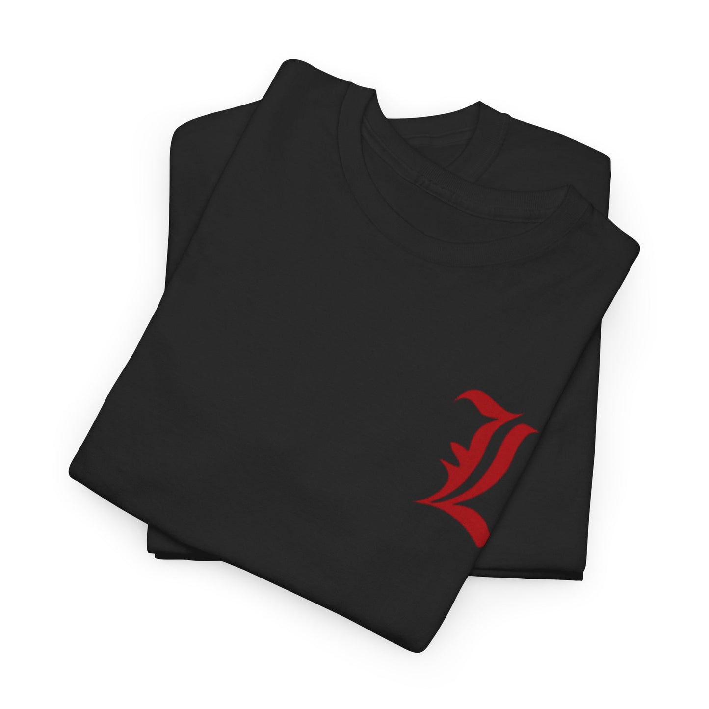 Black Legends Tee Shirt with Old English Letter L - Unisex Heavy Cotton T-Shirt, Graphic Tee, Vintage Style Top, Retro Shirt, Hip Hop