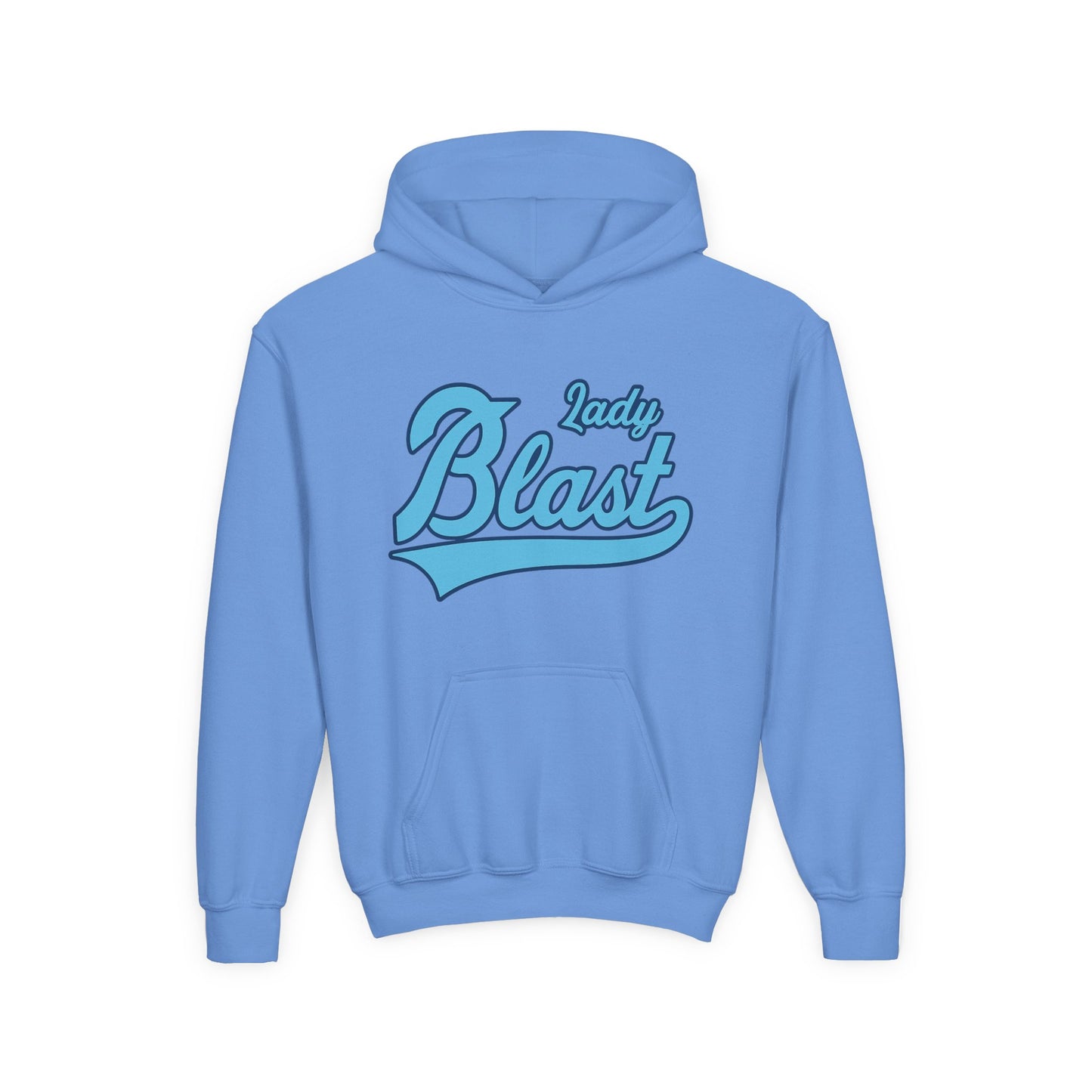 Kids Lady Blast Hoodie, Girls Graphic Pullover Sweatshirt, Children's Printed Hoody, Youth Fashion Jumper, Kid's Urban Streetwear Top
