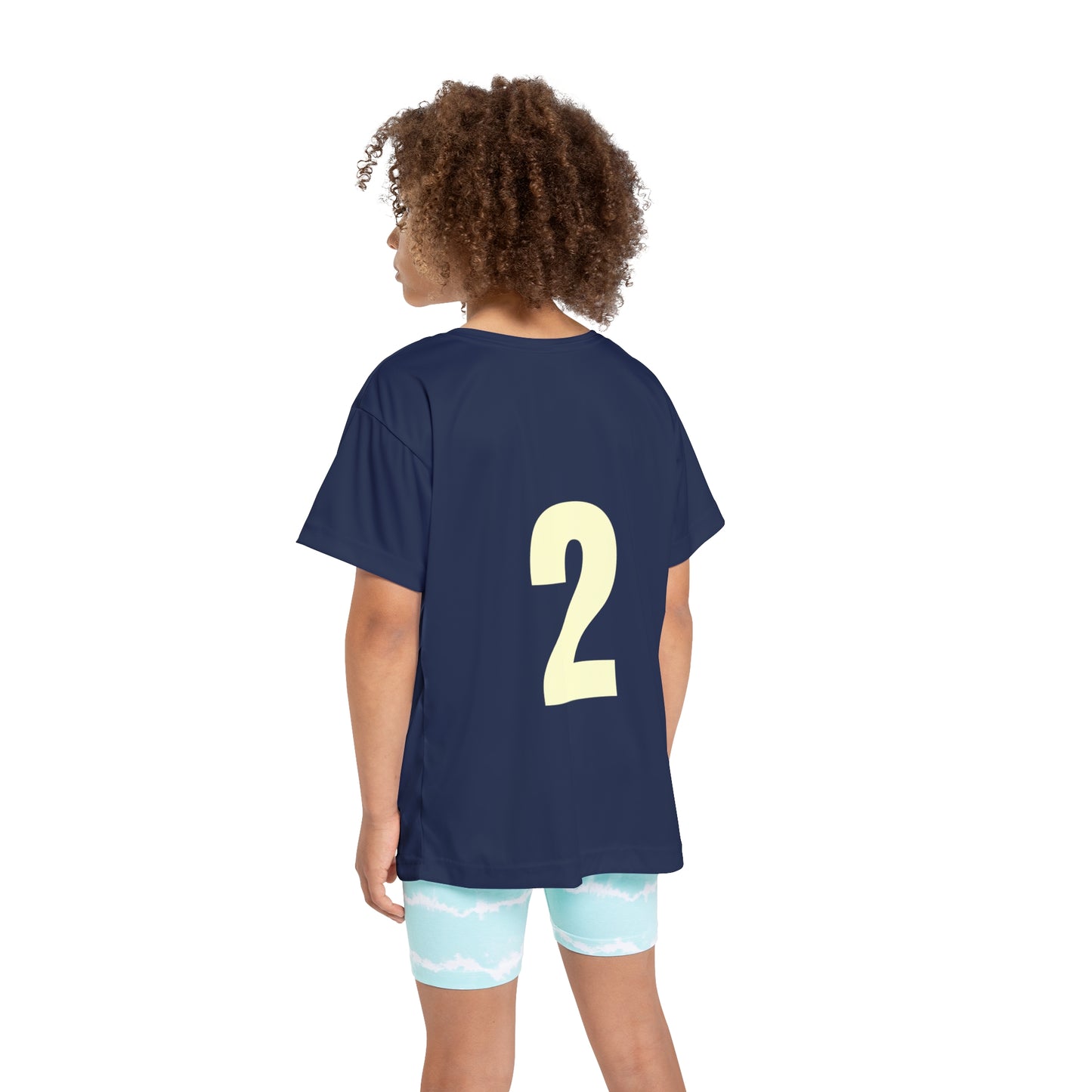 # 2 Kids Sports Jersey, Personalized Jersey, Athletic Tee, Youth Sportswear, Gift for Young Athletes