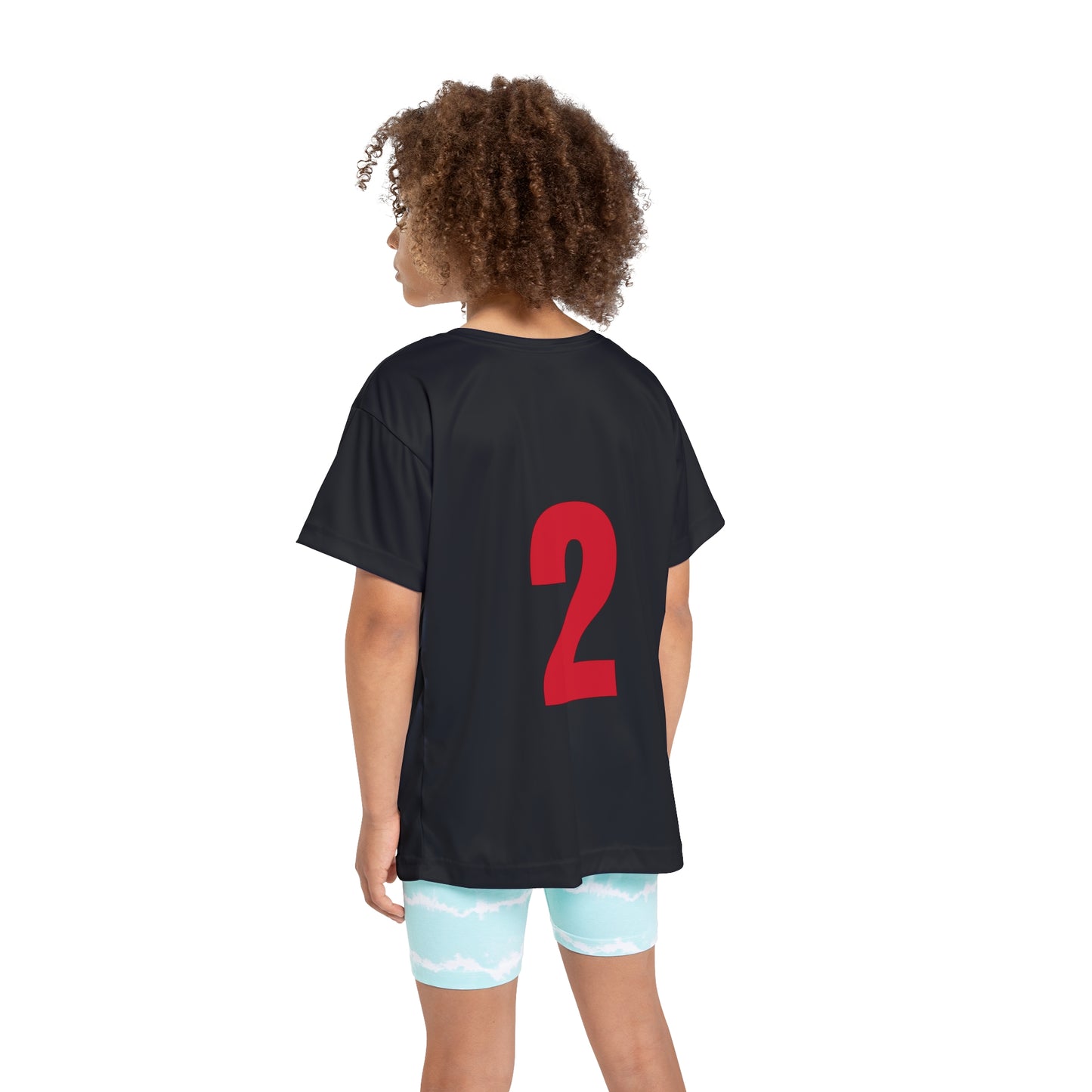 # 2 Kids Sports Jersey, Personalized Jersey, Athletic Tee, Youth Sportswear, Gift for Young Athletes