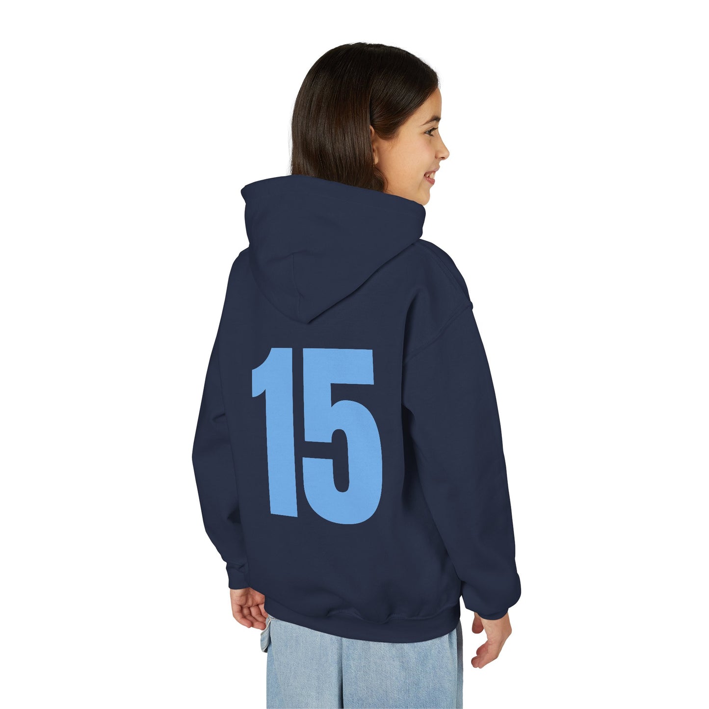 Kids Lady Blast Pull Over Hoody - Youth Heavy Blend Hooded Sweatshirt, Girls Graphic Sweatshirt, Children's Hoodie, Kids Pullover Top, Girl