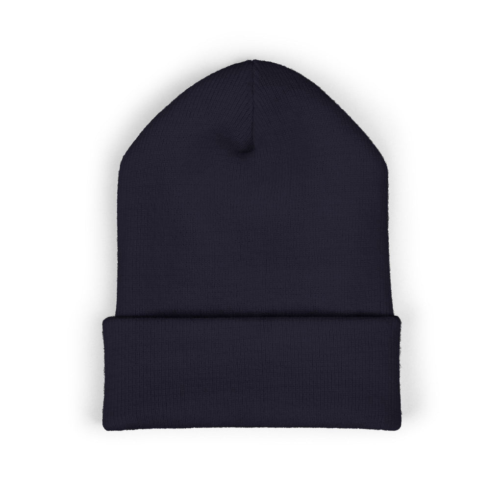 Beanie Hat Navy Blast Embroidery