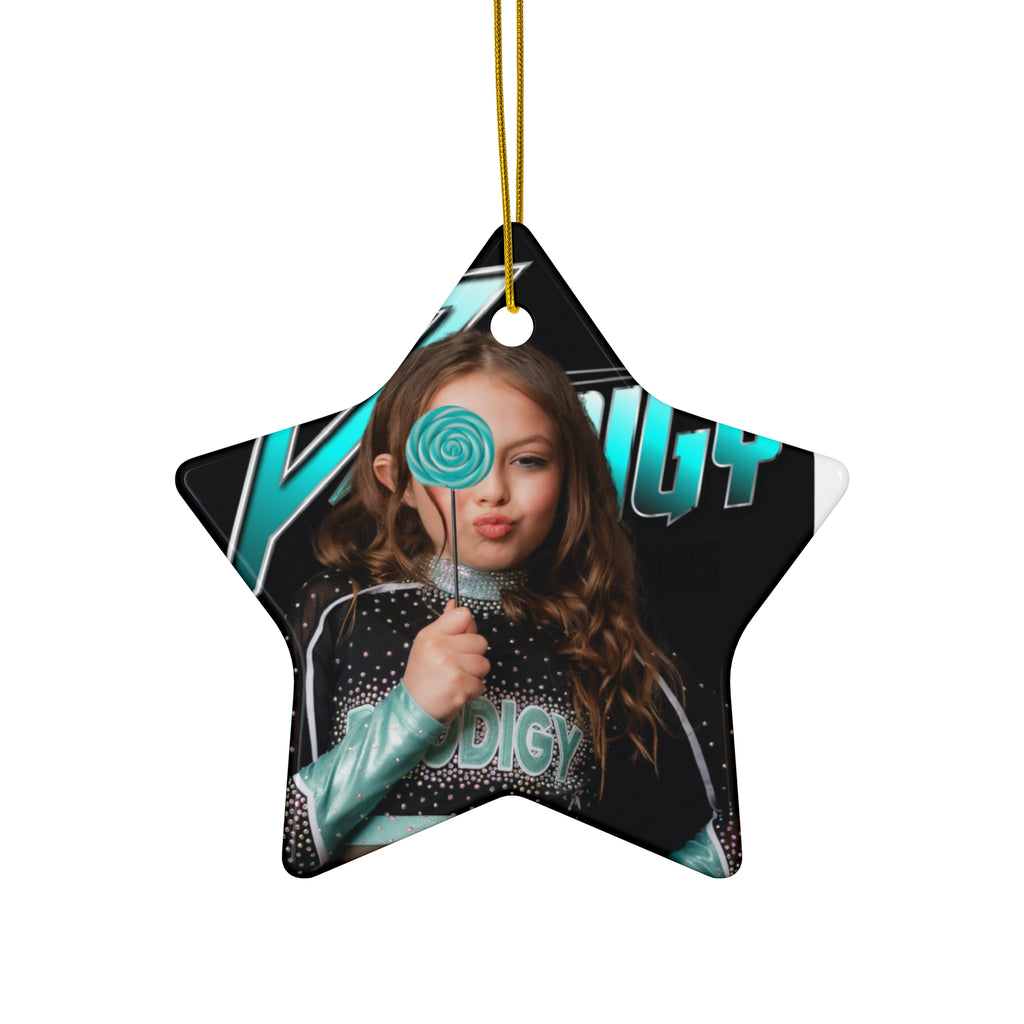 Personalized Ceramic Ornaments, Custom Star Shaped Holiday Decor, Kids Names Christmas Gift, Cheerful Keepsake Decoration, Unique [...]