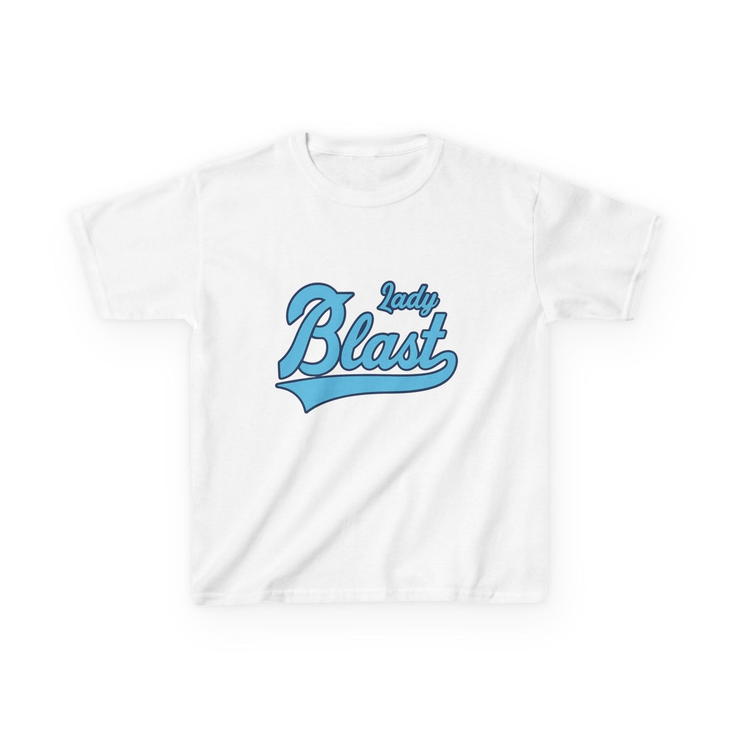 #1 Lady Blast Shirt, Girls Graphic Tee, Children's T-Shirt, Youth Clothing, Fun Summer Top for Kids