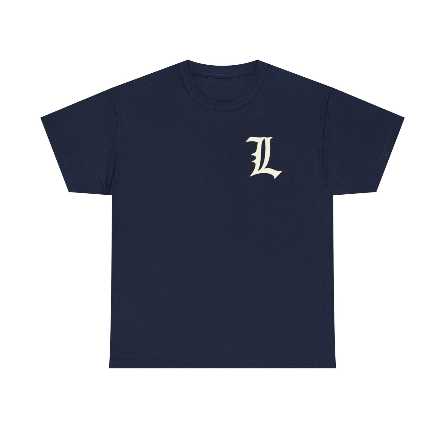 #21 Unisex Cotton Tee with Old English L Design and Custom Number - Men's Fashion Tee