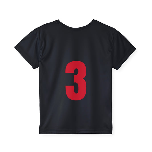 # 3 Kids Sports Jersey, Personalized Jersey, Athletic Tee, Youth Sportswear, Gift for Young Athletes