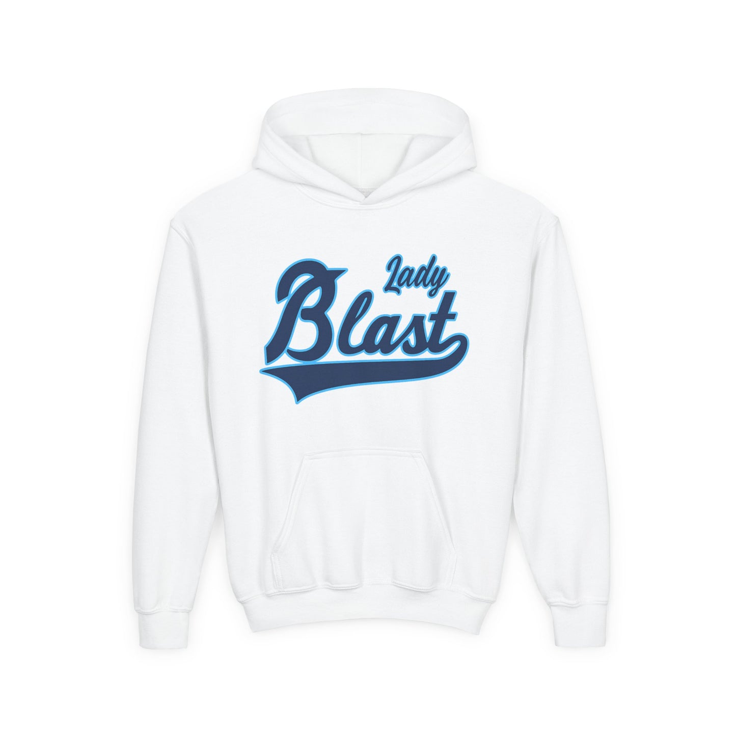 Kids Lady Blast Pull Over Hoody - Youth Heavy Blend Hooded Sweatshirt, Girls Graphic Sweatshirt, Children's Hoodie, Kids Pullover Top, Girl