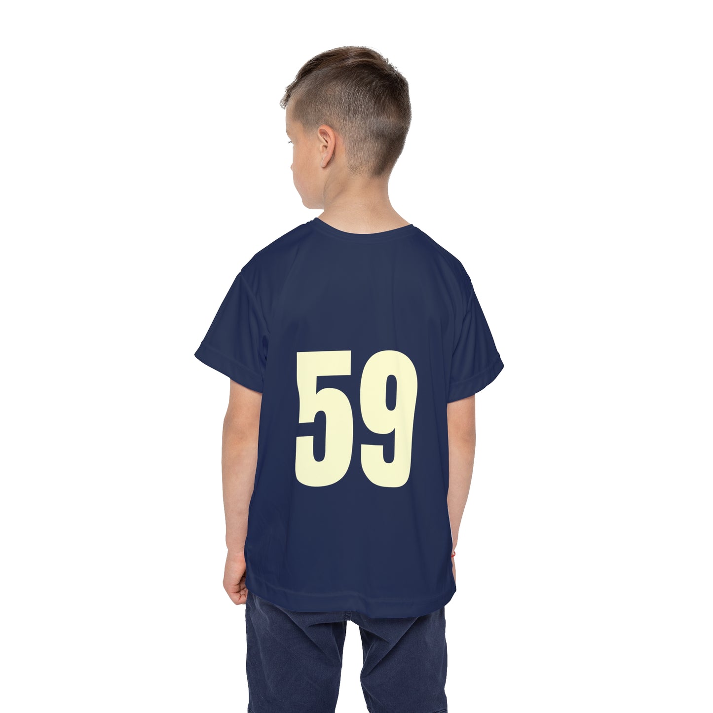 #59 Kids Sports Jersey, Personalized Jersey, Athletic Tee, Youth Sportswear, Gift for Young Athletes