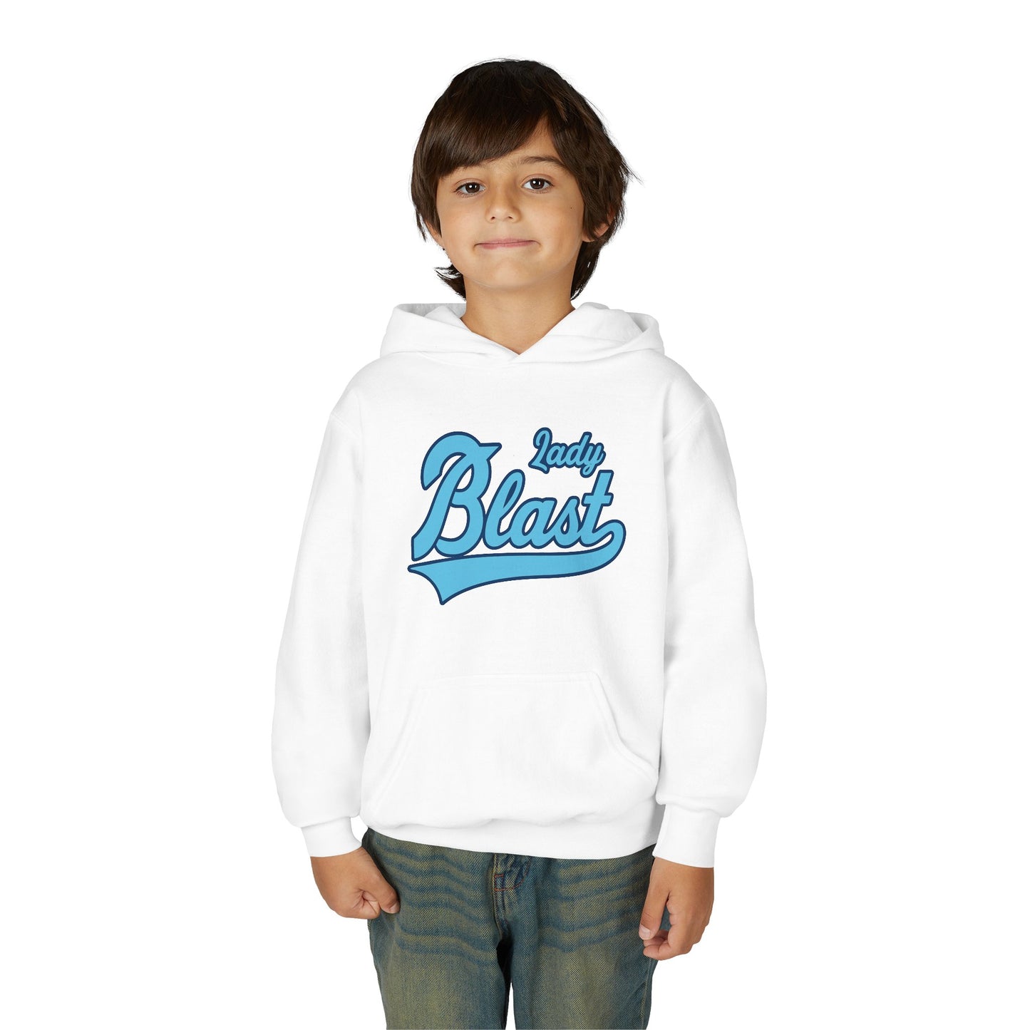 Kids Lady Blast Hoodie, Girls Graphic Pullover Sweatshirt, Children's Printed Hoody, Youth Fashion Jumper, Kid's Urban Streetwear Top