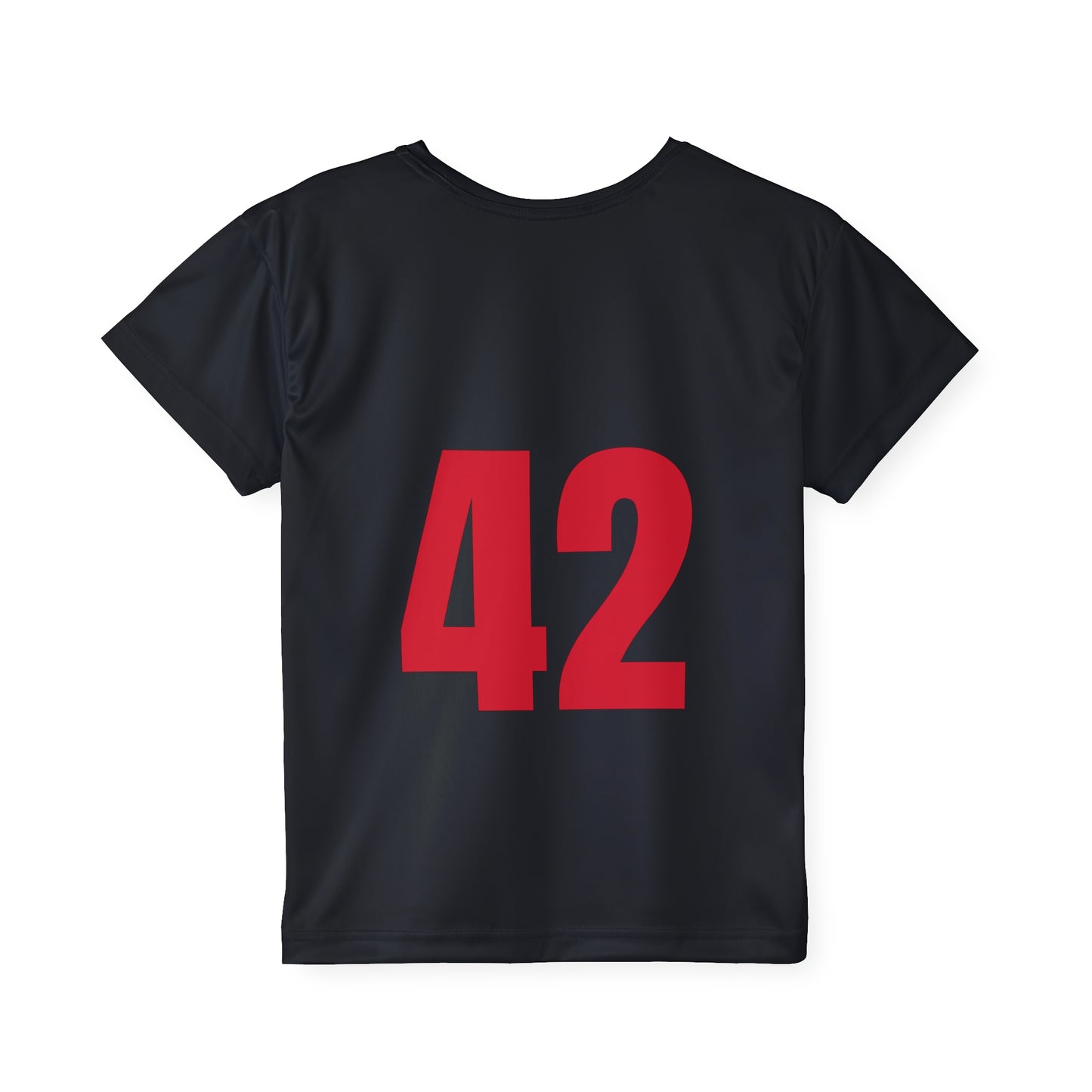 # 42 Kids Sports Jersey, Personalized Jersey, Athletic Tee, Youth Sportswear, Gift for Young Athletes
