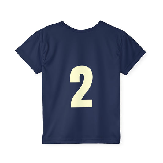 # 2 Kids Sports Jersey, Personalized Jersey, Athletic Tee, Youth Sportswear, Gift for Young Athletes