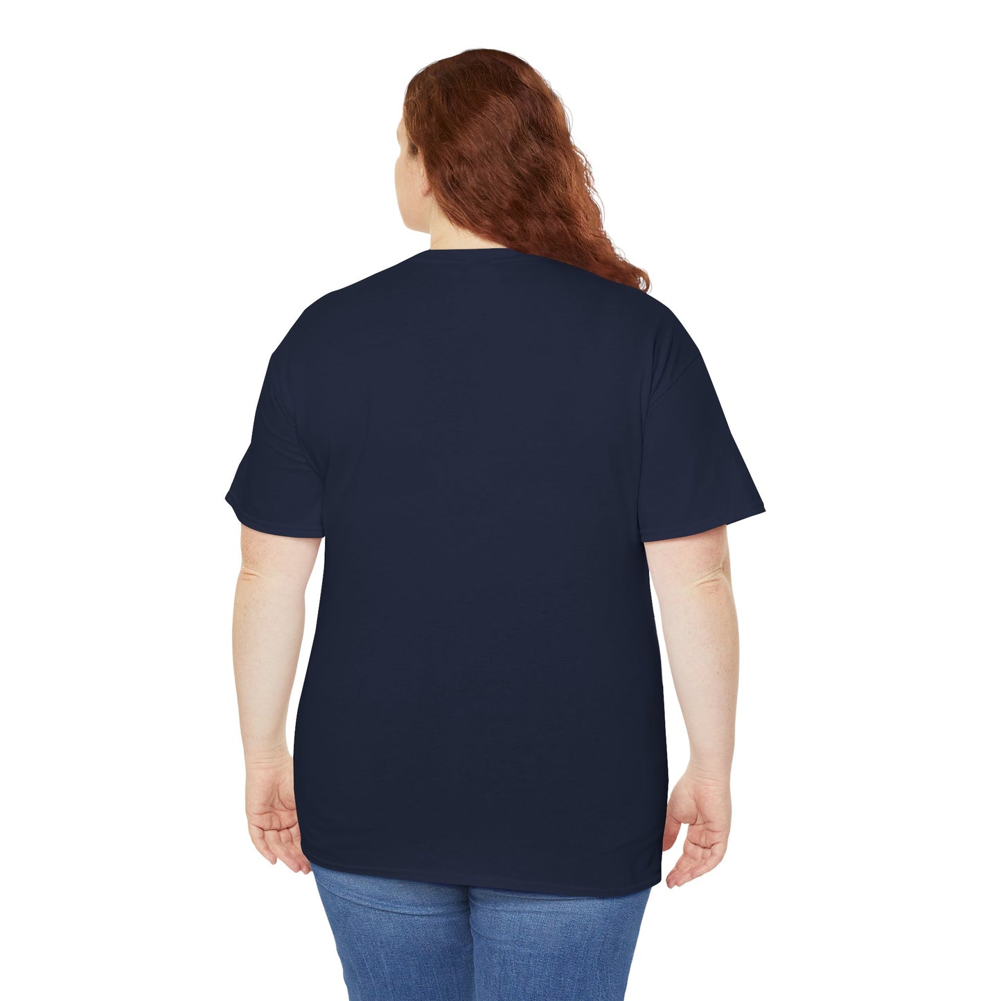 Unisex Cotton Tee with Old English L Design and Custom Number - Men's Fashion Tee